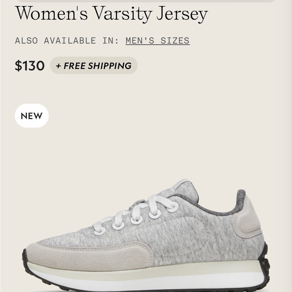 allbirds Women's Gray Knit Low-Top Sneaker